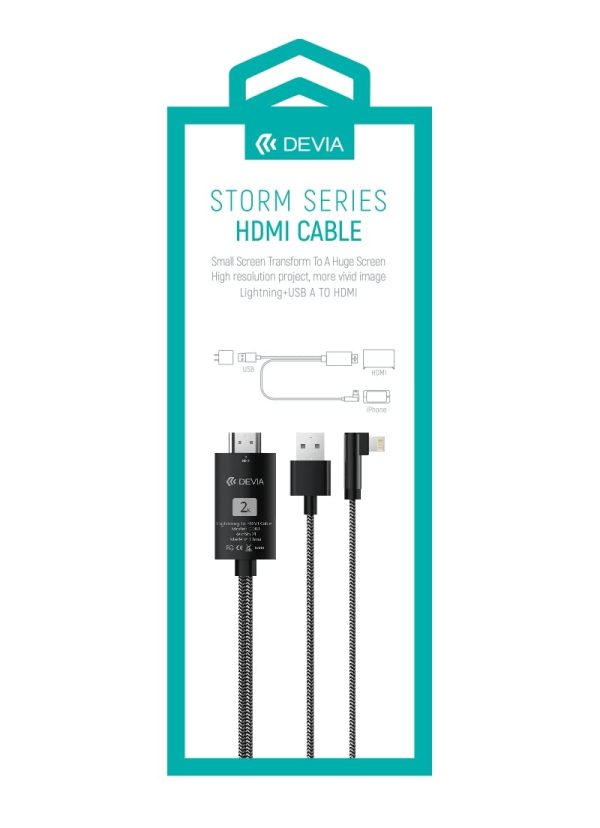 DEVIA STORM SERIES HDMI TO LIGHTNING