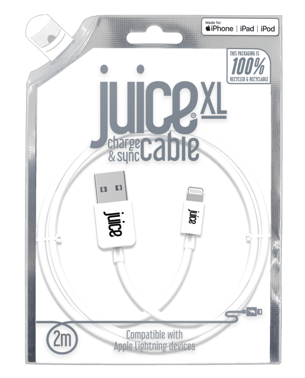 JUICE XL CHARGE AND SYNC LIGHTNING TO USB CABLE Console Clinic